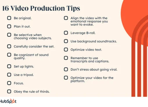 16-video-production-tips-to-enhance-quality-and-drive-views