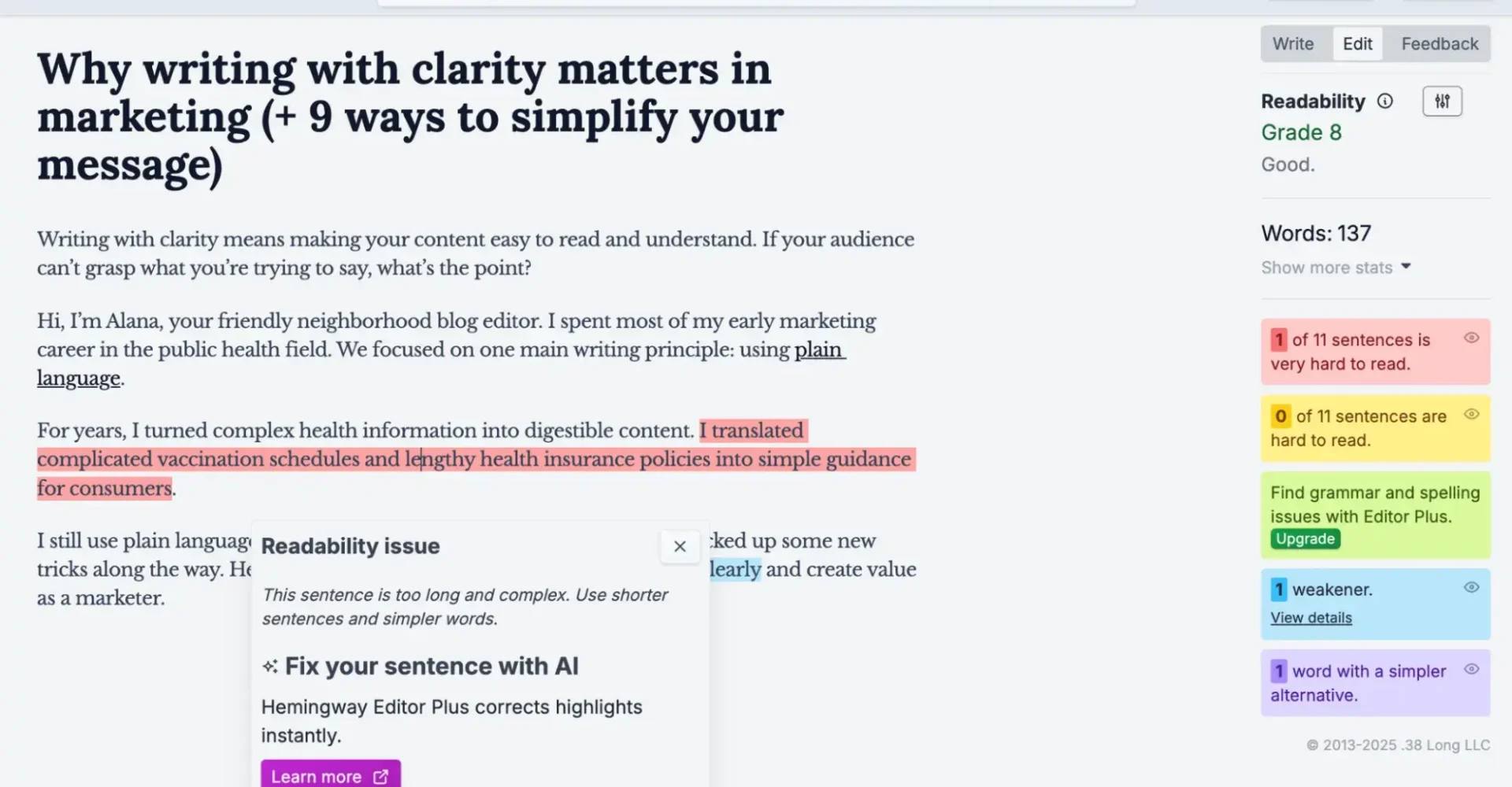 why writing with clarity matters in marketing + 9 ways to simplify your message