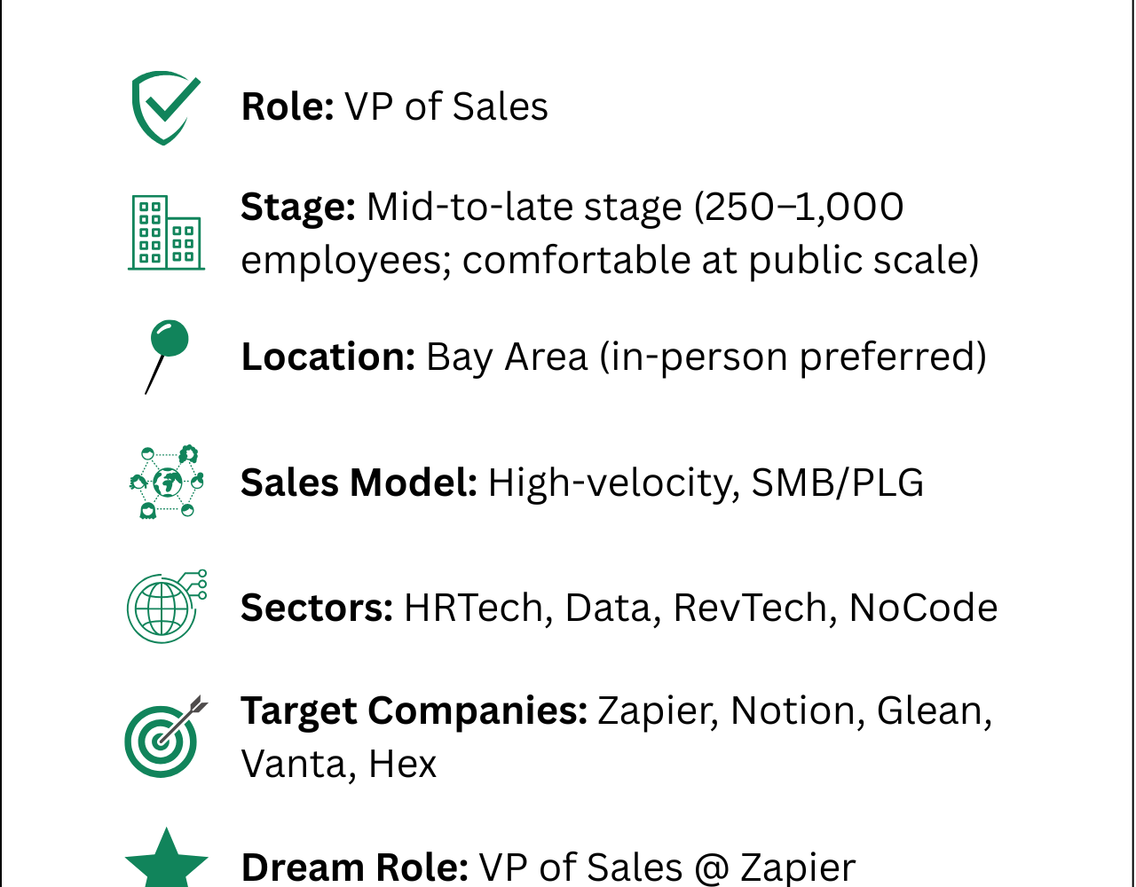 how to get hired before the role is posted