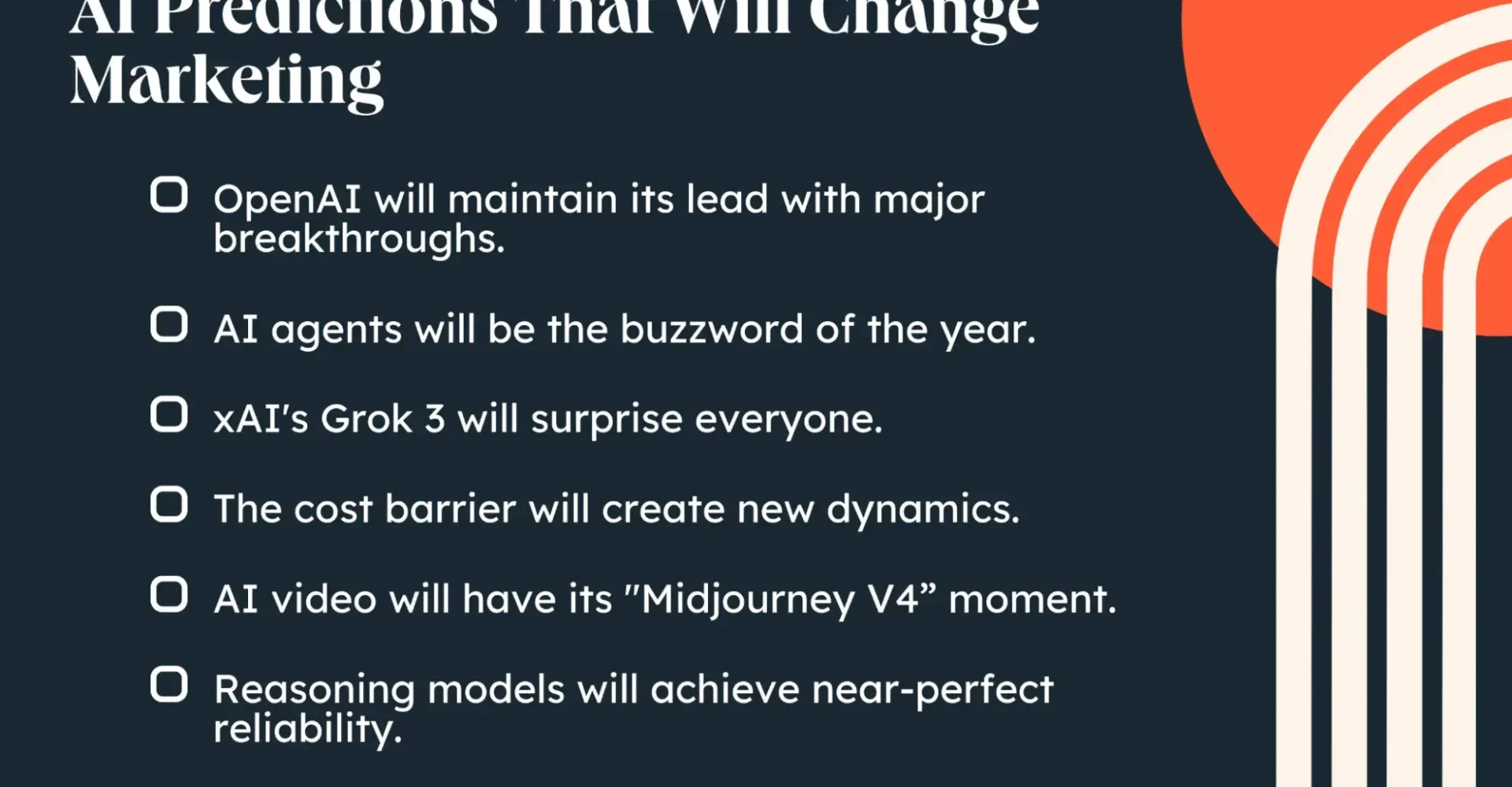 ai predictions that will completely change marketing and life in 2025