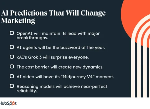 AI predictions that will completely change marketing — and life — in 2025