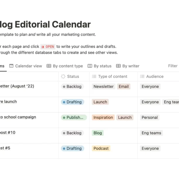 What is an editorial calendar? My guide to building one [examples + templates]