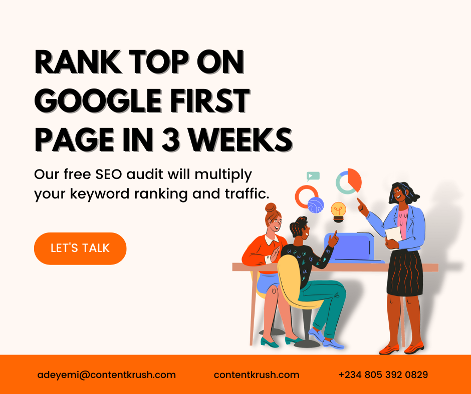 Rank on Google First Page